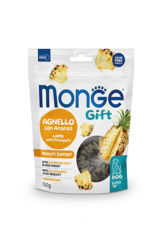 Monge | Gift Mobility Support Jagnjetina & Ananas 150g | PasjaHrana.net